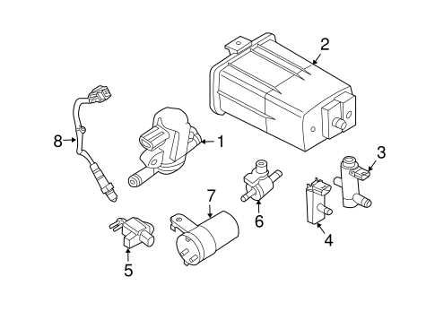 nissan xterra parts diagram