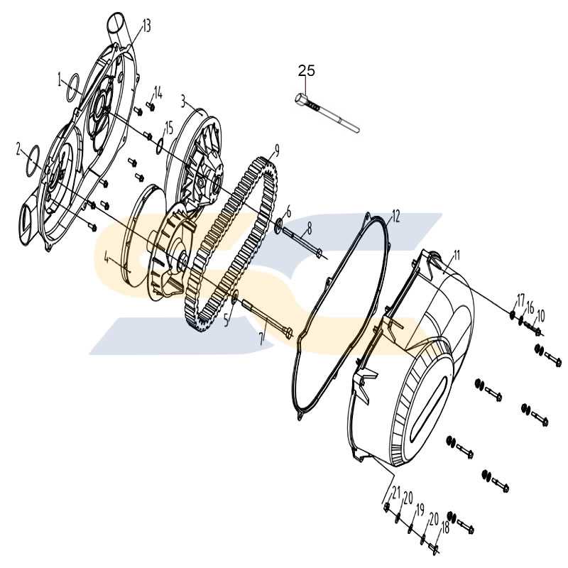 odes dominator 800 parts diagram