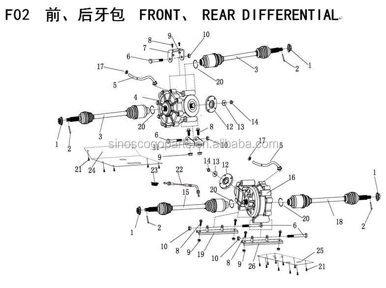 odes dominator 800 parts diagram