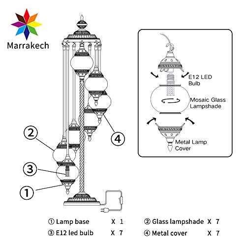 oil lamp parts diagram