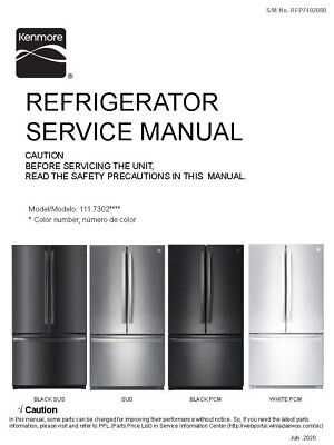 parts diagram for kenmore elite refrigerator