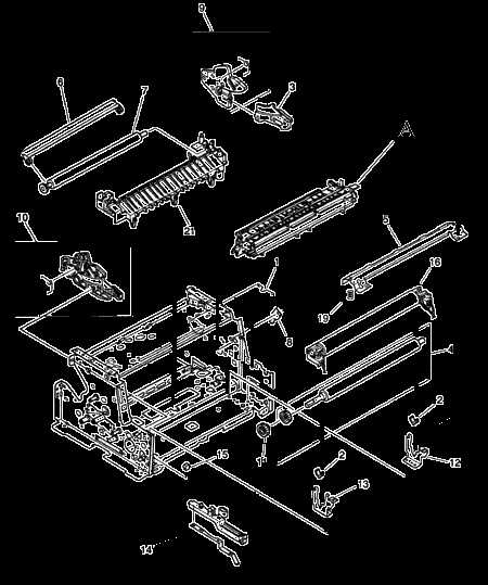 parts of a printer diagram