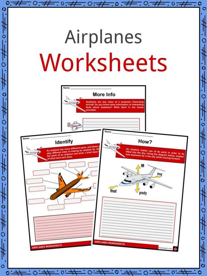 parts of an airplane diagram