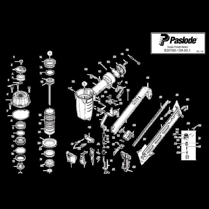 paslode nail gun parts diagram