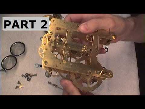 pendulum clock parts diagram