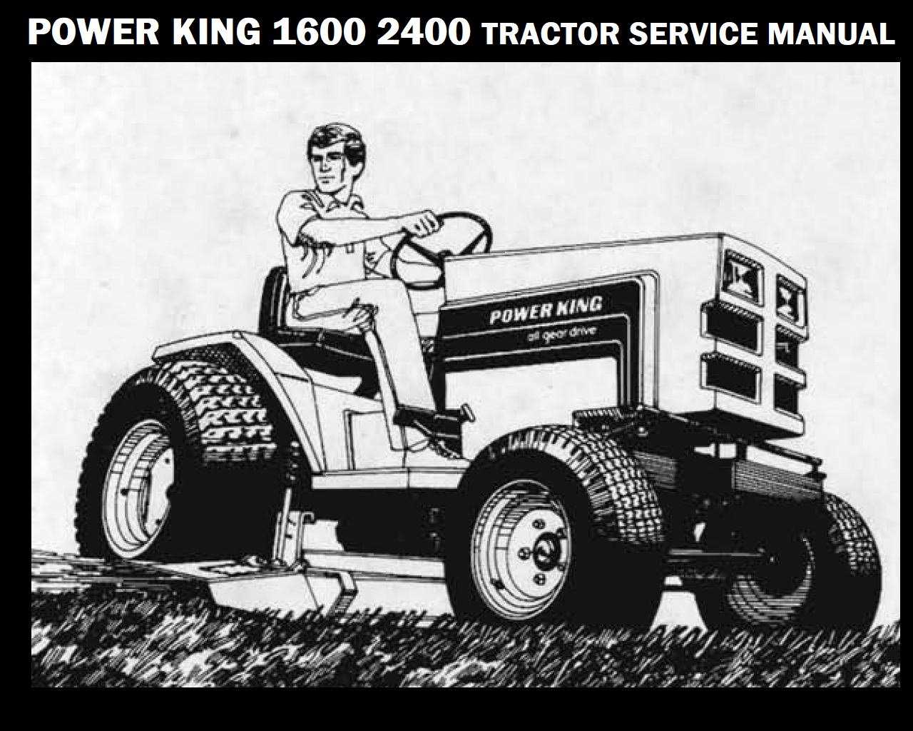 power king tractor parts diagram