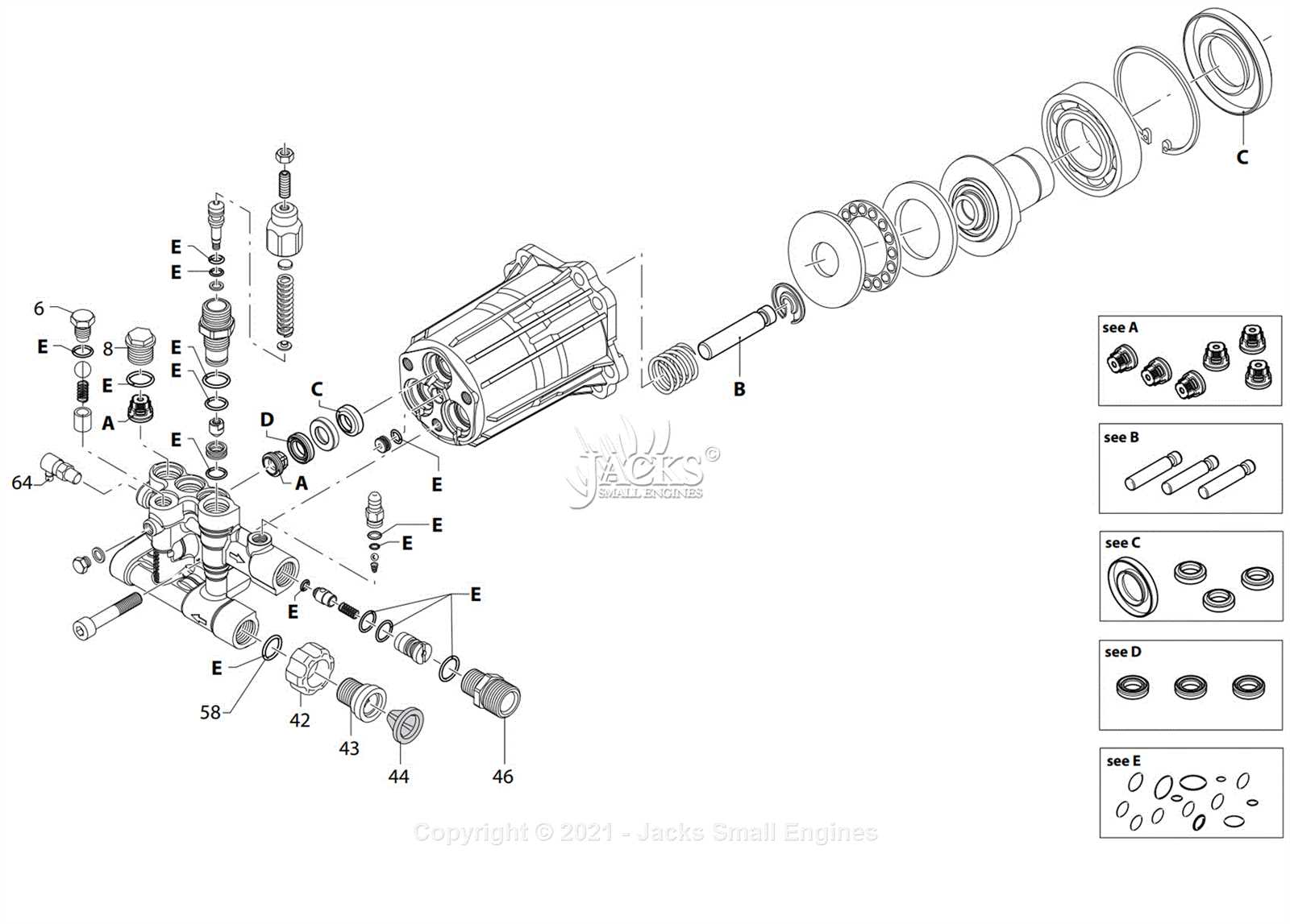 power washer parts diagram