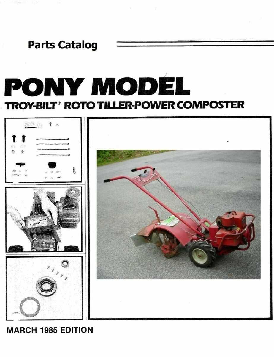 powermate tiller parts diagram