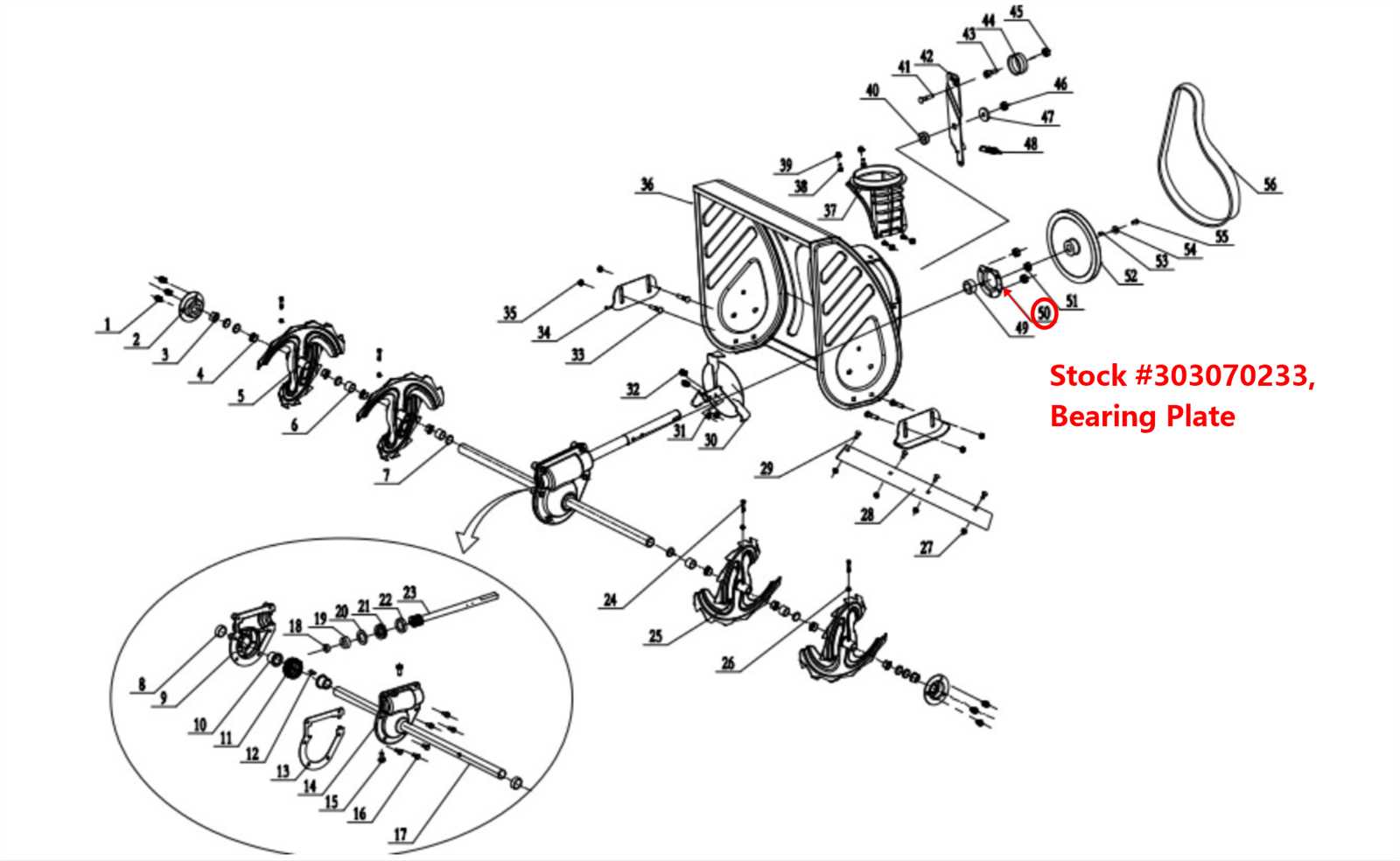 powersmart db7651 24 parts diagram