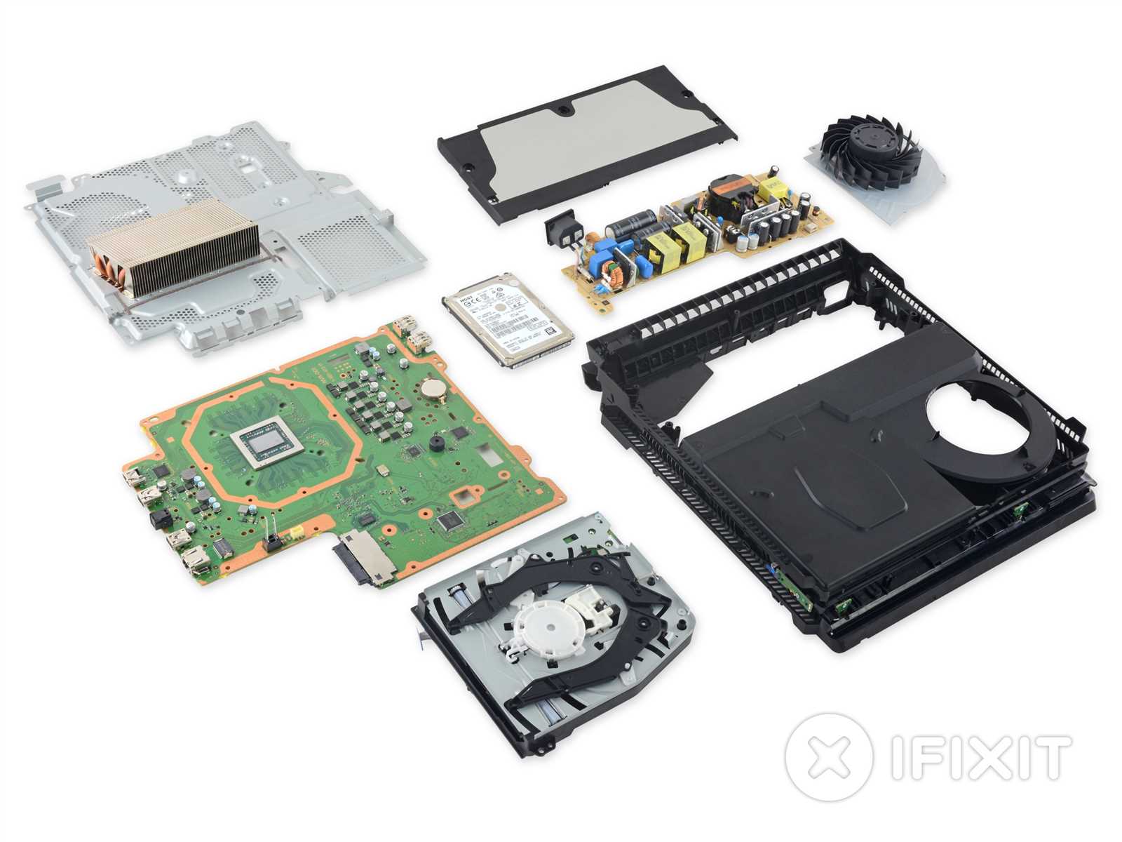 ps4 slim parts diagram