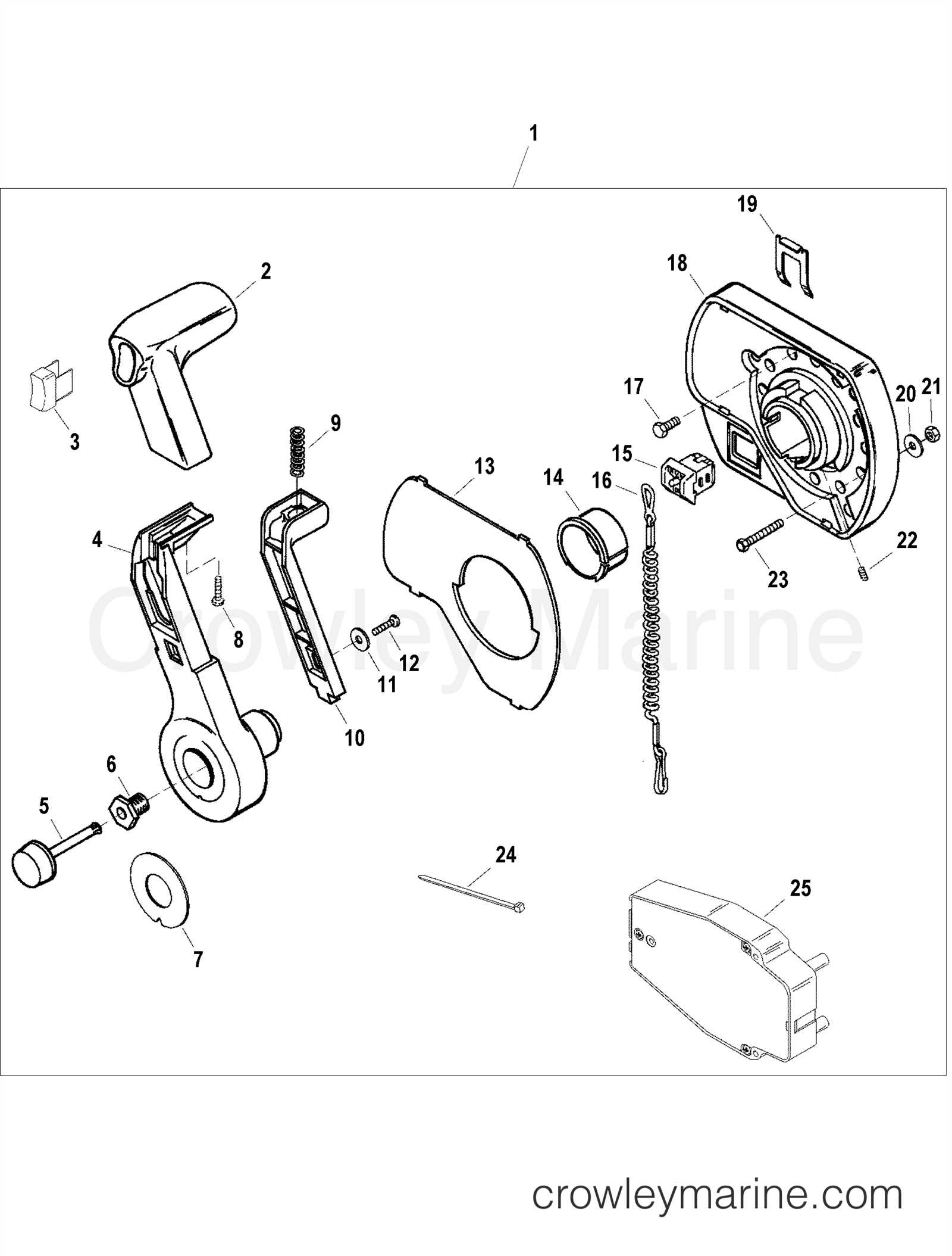 quicksilver 3000 parts diagram