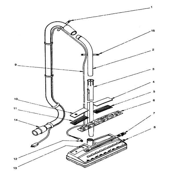 rainbow vacuum parts diagram