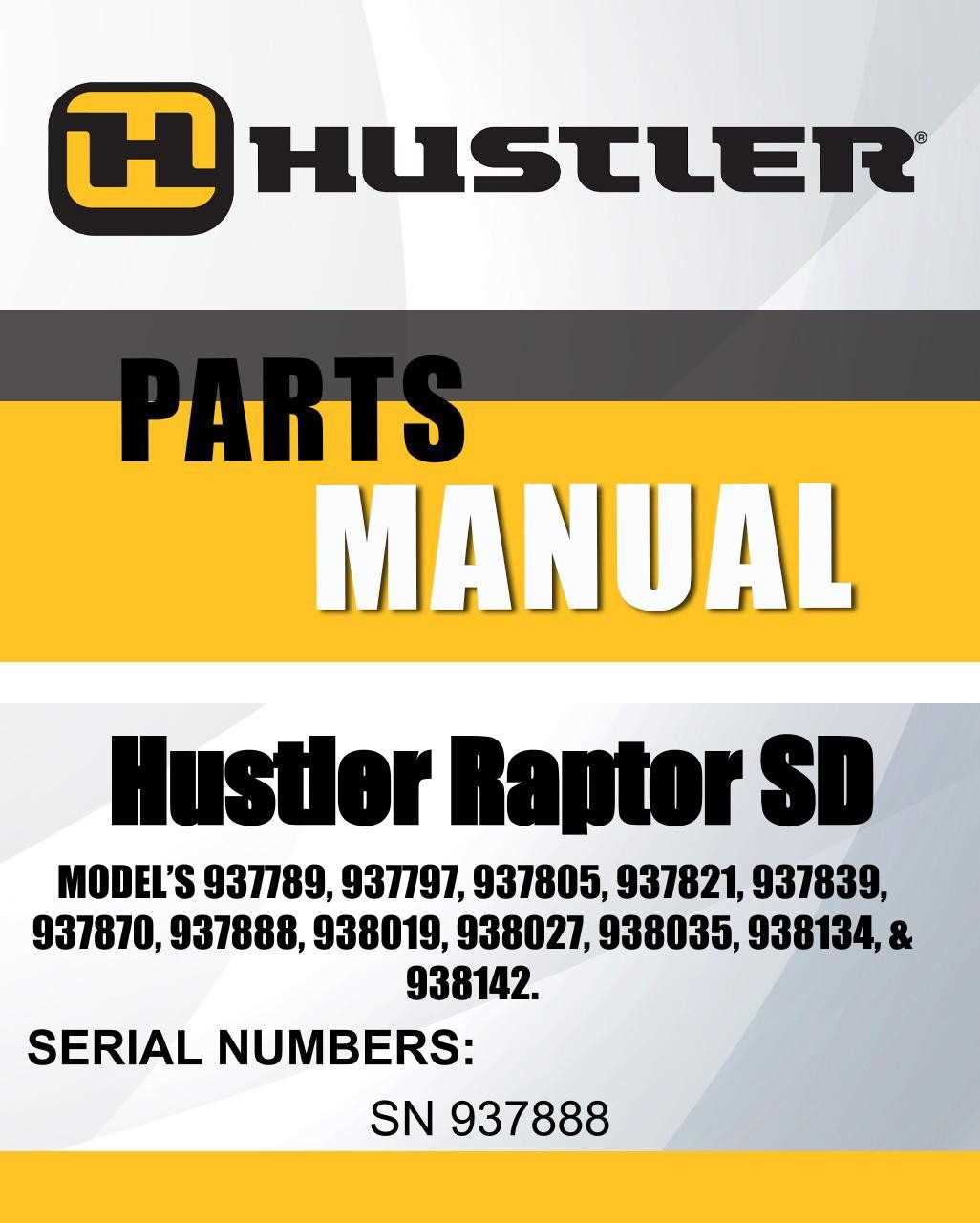 raptor sd parts diagram