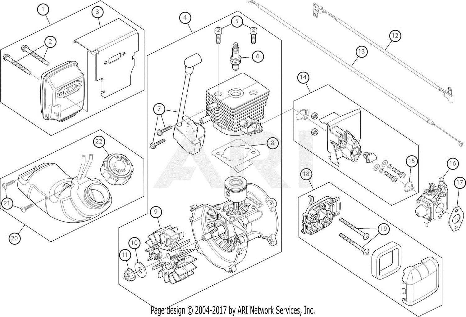 remington rm2510 parts diagram