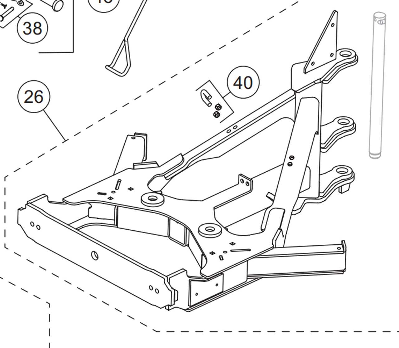 replacement recliner parts diagram