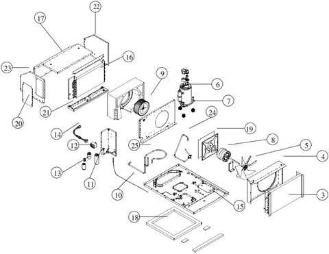 rv ac parts diagram