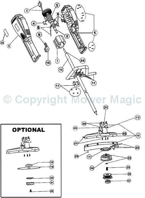 ryobi 40v trimmer parts diagram