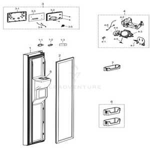 samsung rs25j500dsr parts diagram