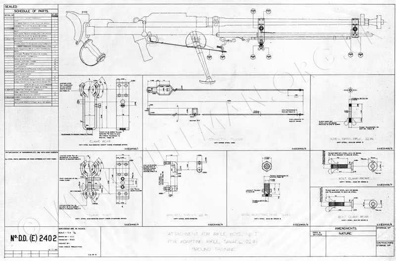 savage a22 parts diagram