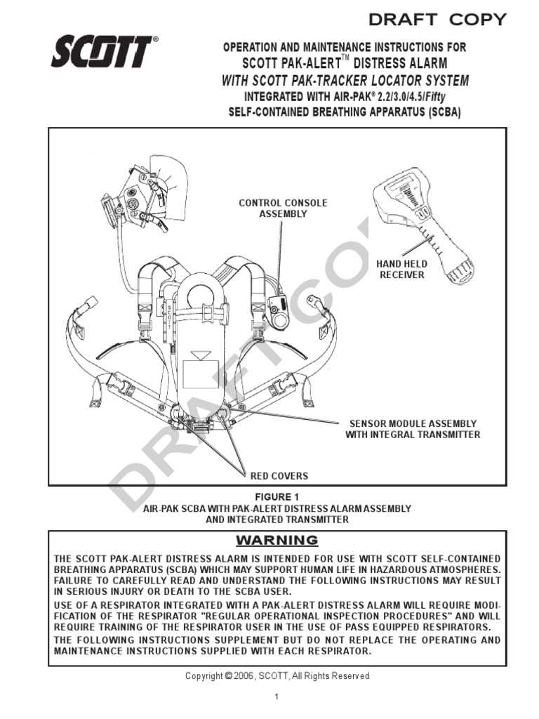 scott scba regulator parts diagram