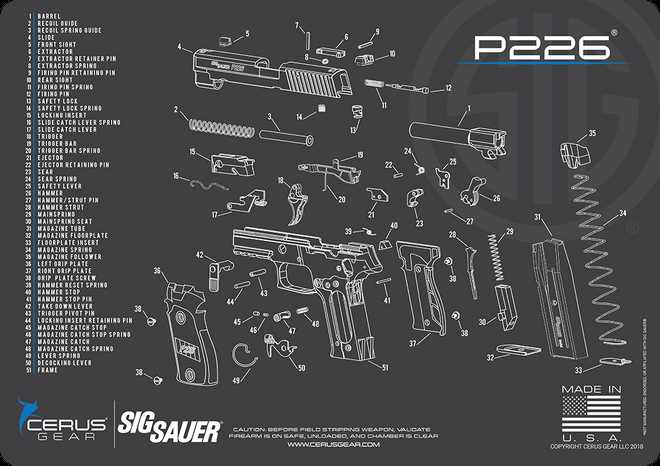 sig p226 parts diagram