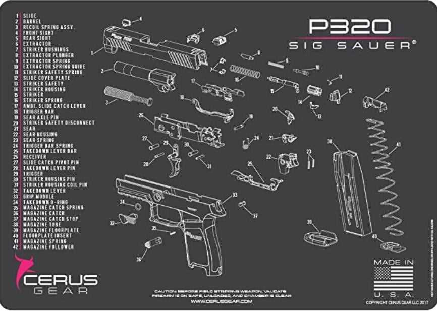 sig p320 parts diagram