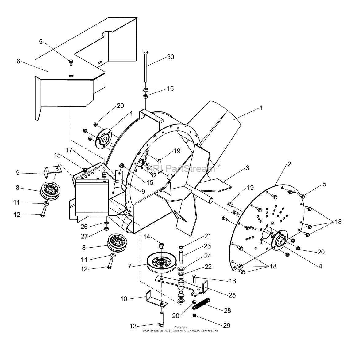 simplicity vacuum parts diagram