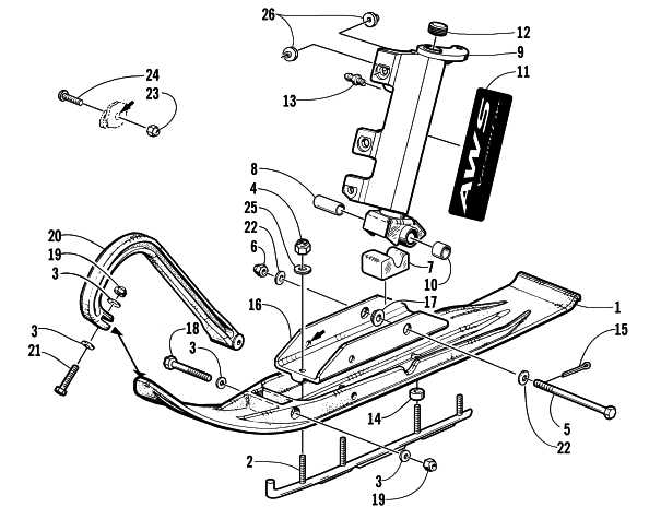 ski doo parts diagram