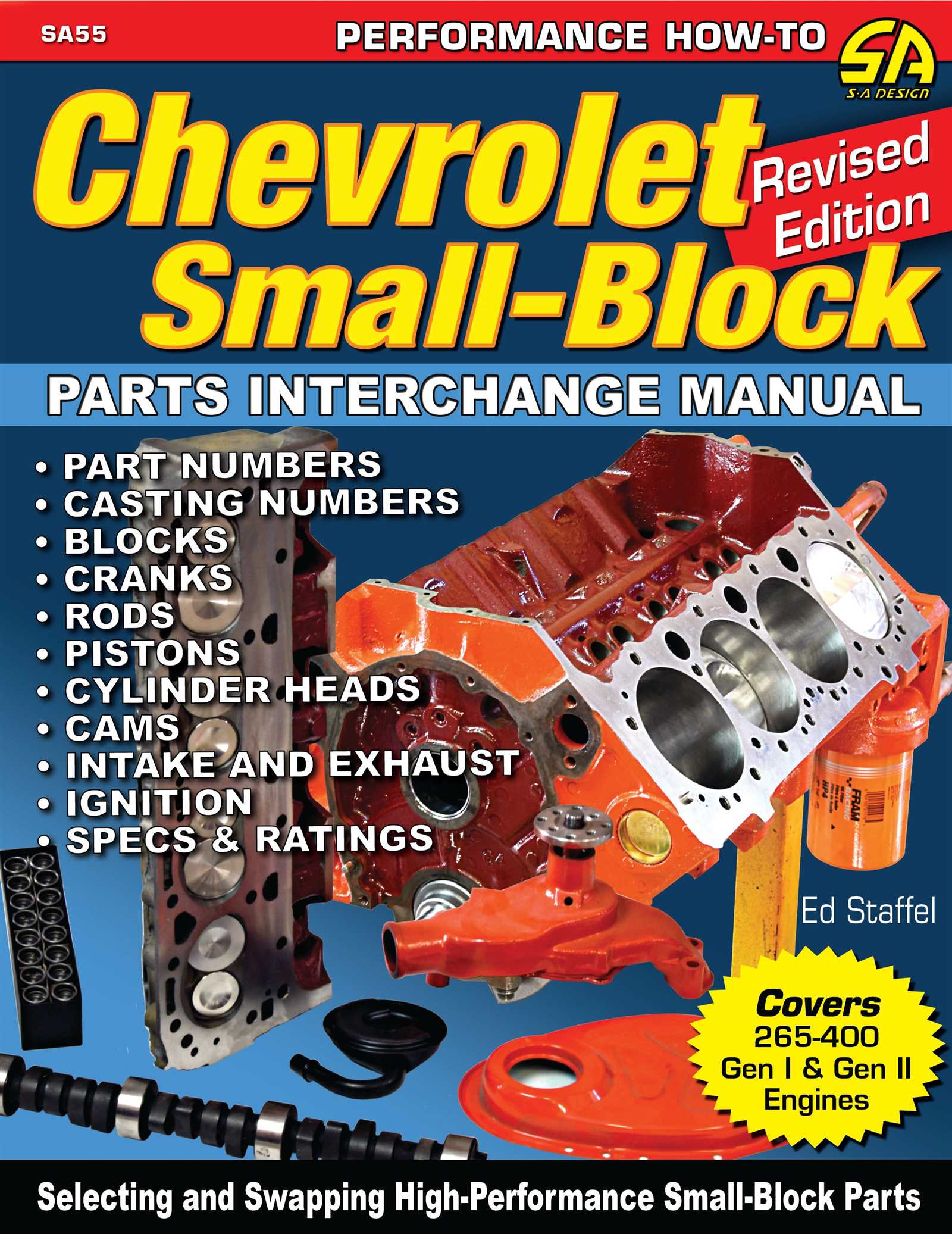 small block chevy 350 engine parts diagram