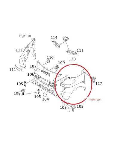 smart car parts diagram