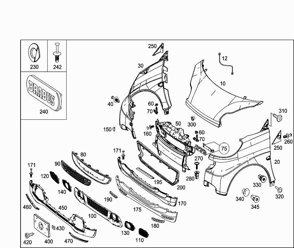 smart car parts diagram