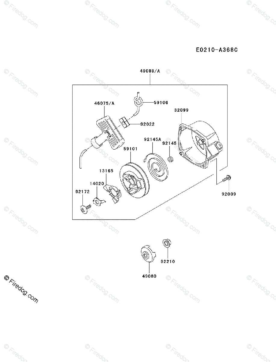 starter parts diagram