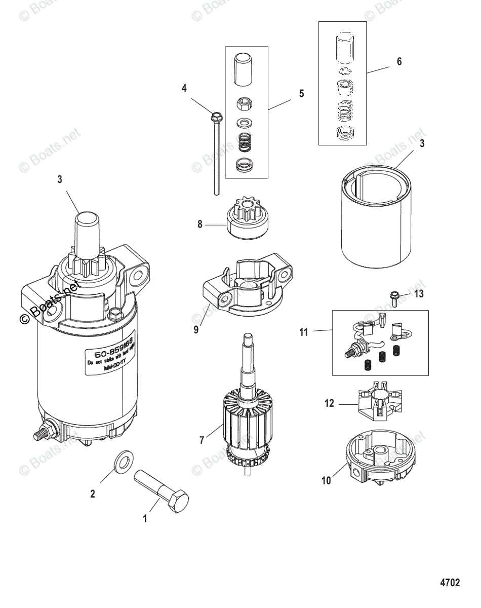 starter parts diagram