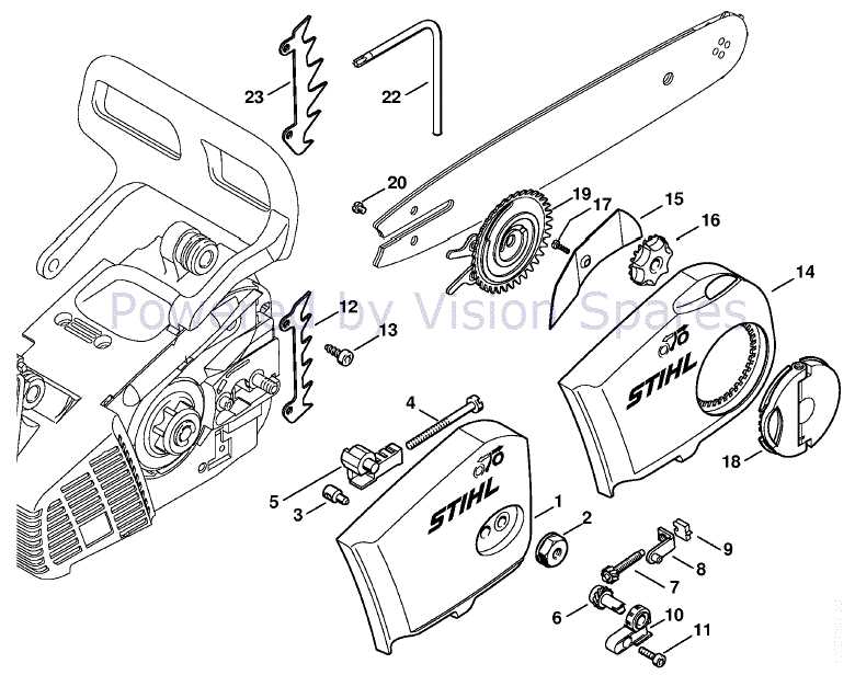 stihl 009l parts diagram pdf