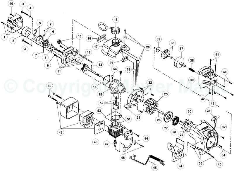 stihl 031 parts diagram