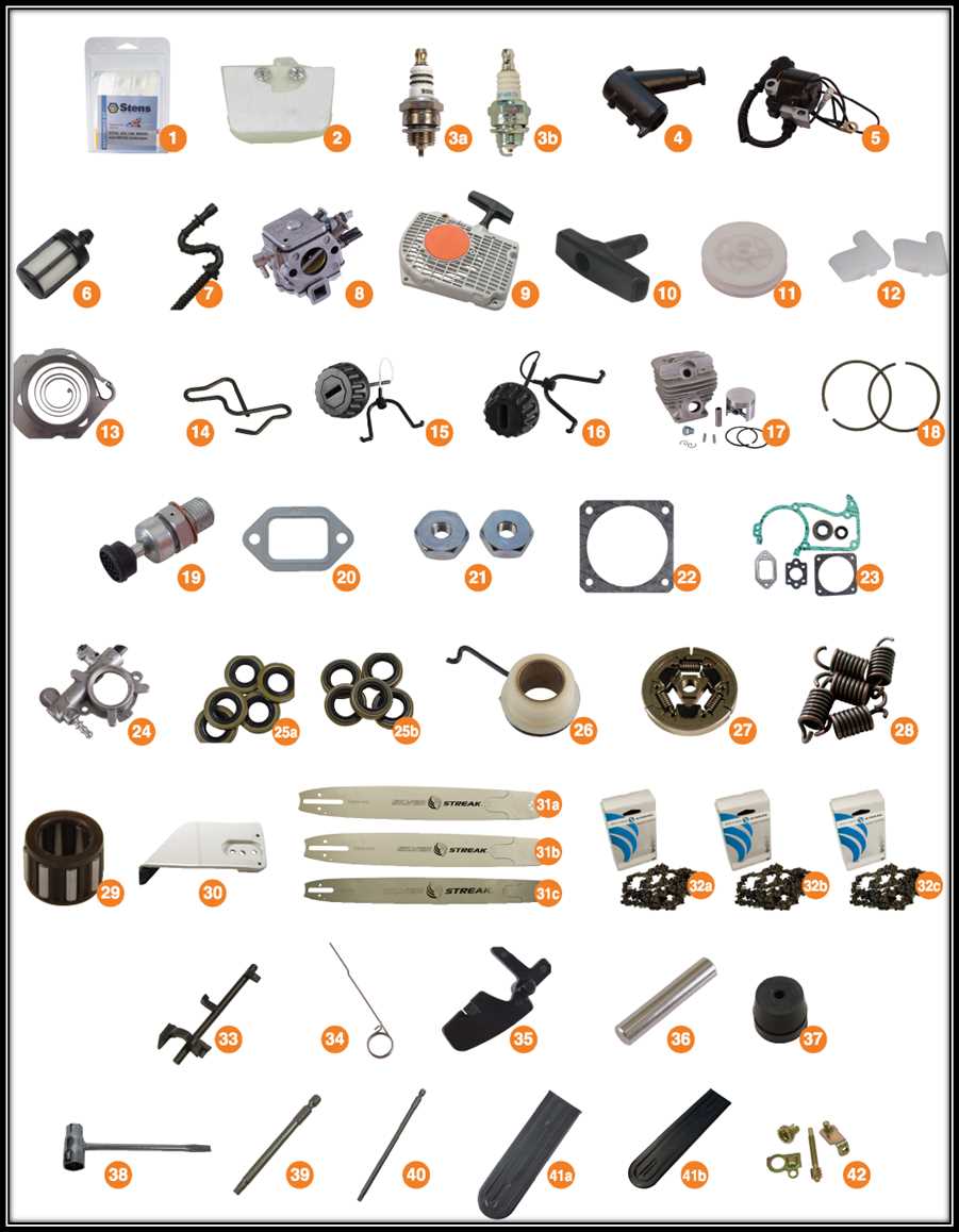 stihl 036 parts diagram