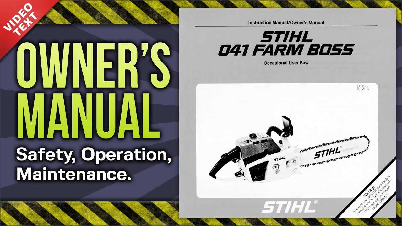 stihl 041 farm boss parts diagram