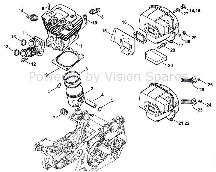 stihl 462 parts diagram