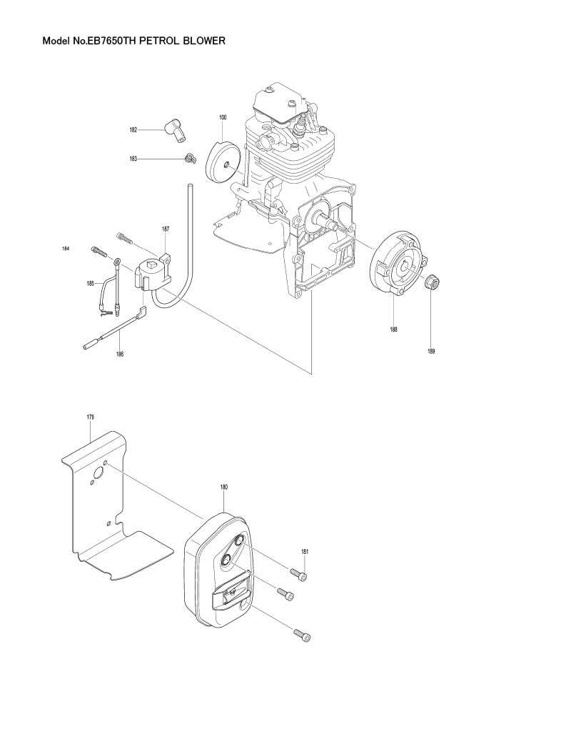 stihl backpack blower parts diagram