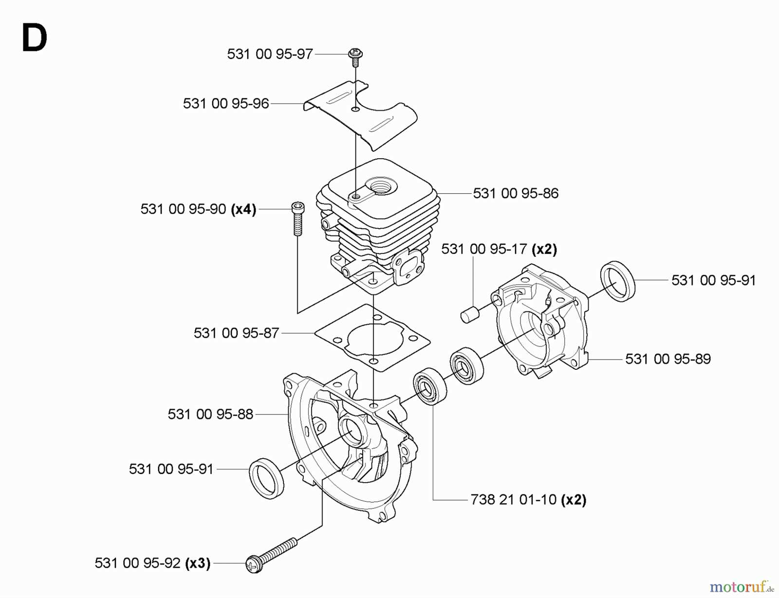 stihl br450 parts diagram