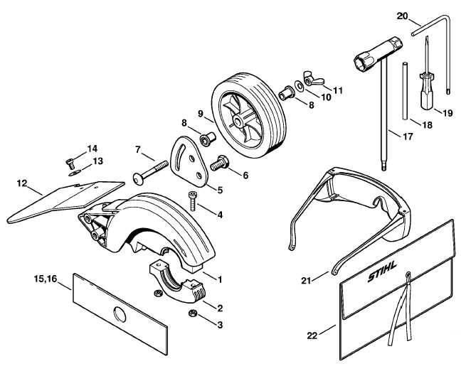 stihl fc56c parts diagram