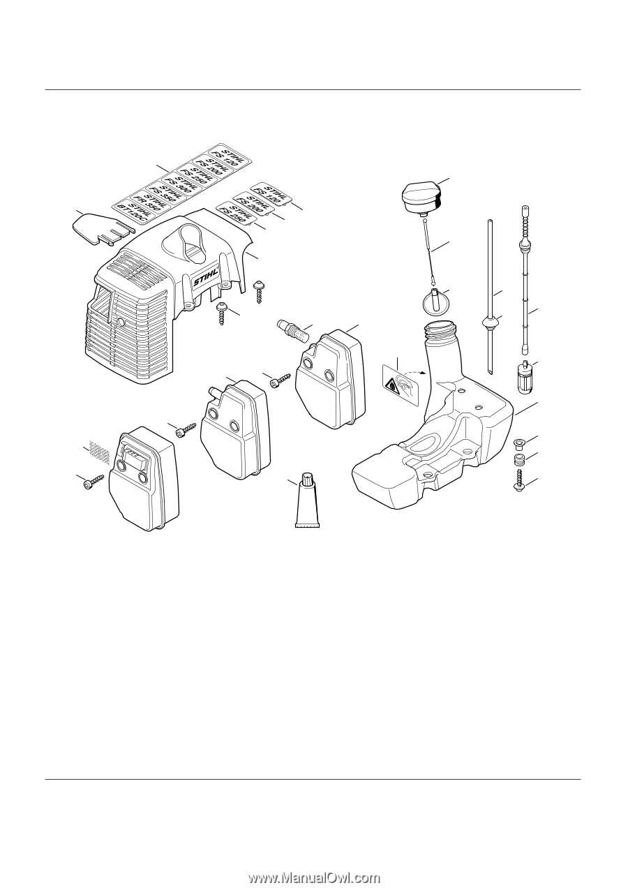 stihl fs 250 parts diagram