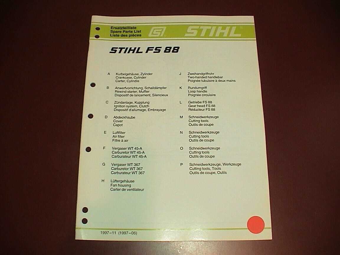 stihl fs 45 parts diagram