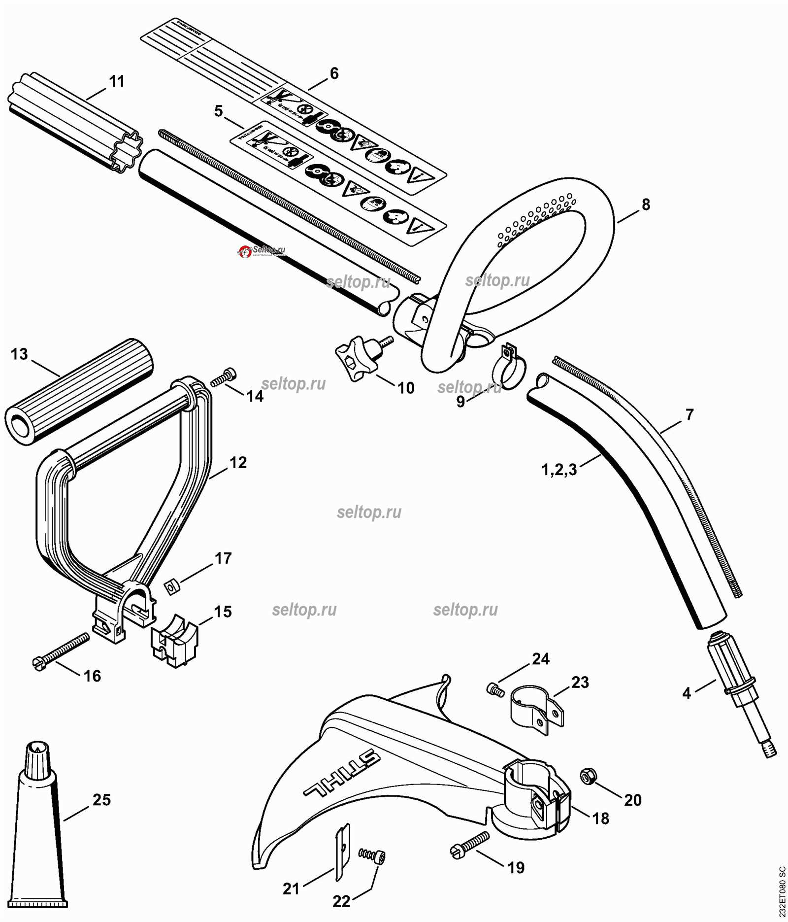 stihl fs 45 parts diagram