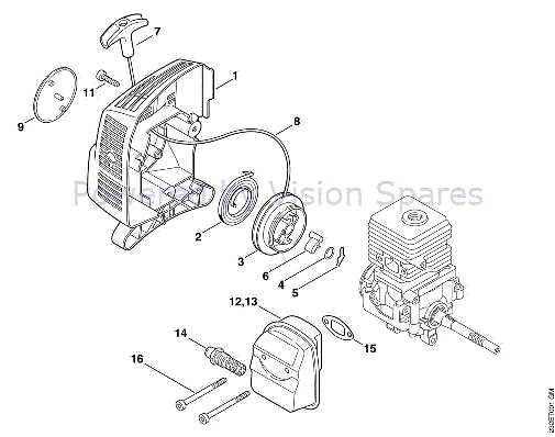 stihl fs 45 parts diagram