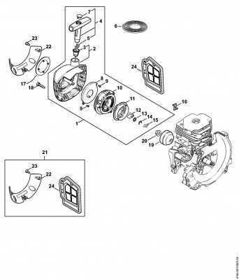 stihl fs 55 parts diagram