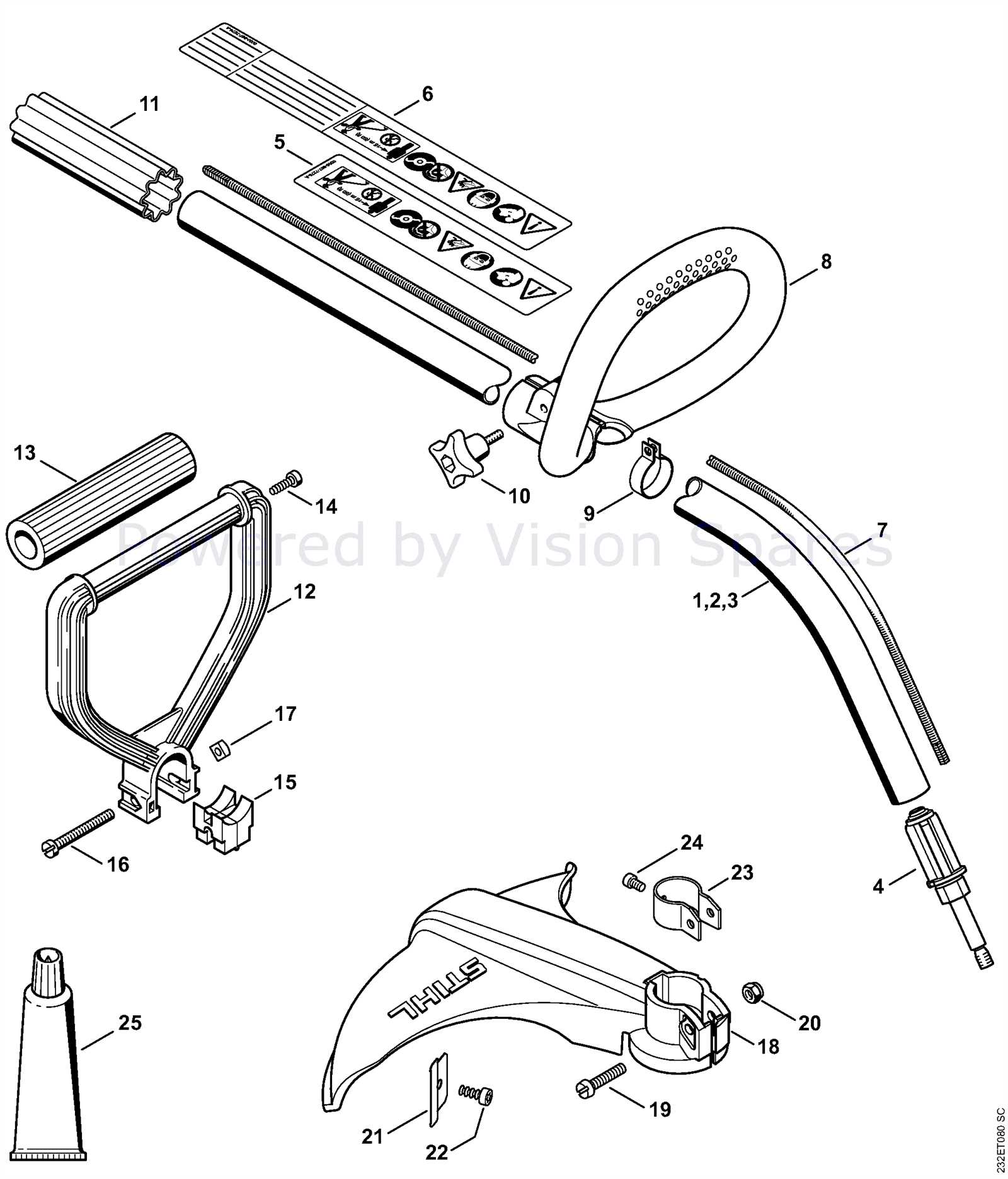 stihl fs38 parts diagram