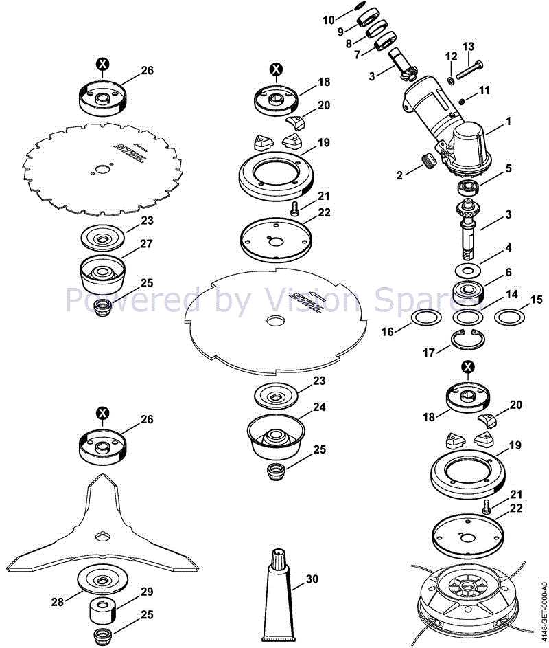 stihl fs56c parts diagram