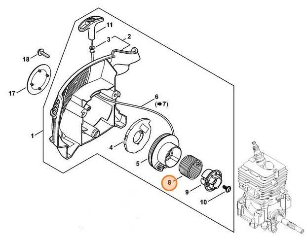 stihl km 131 r parts diagram