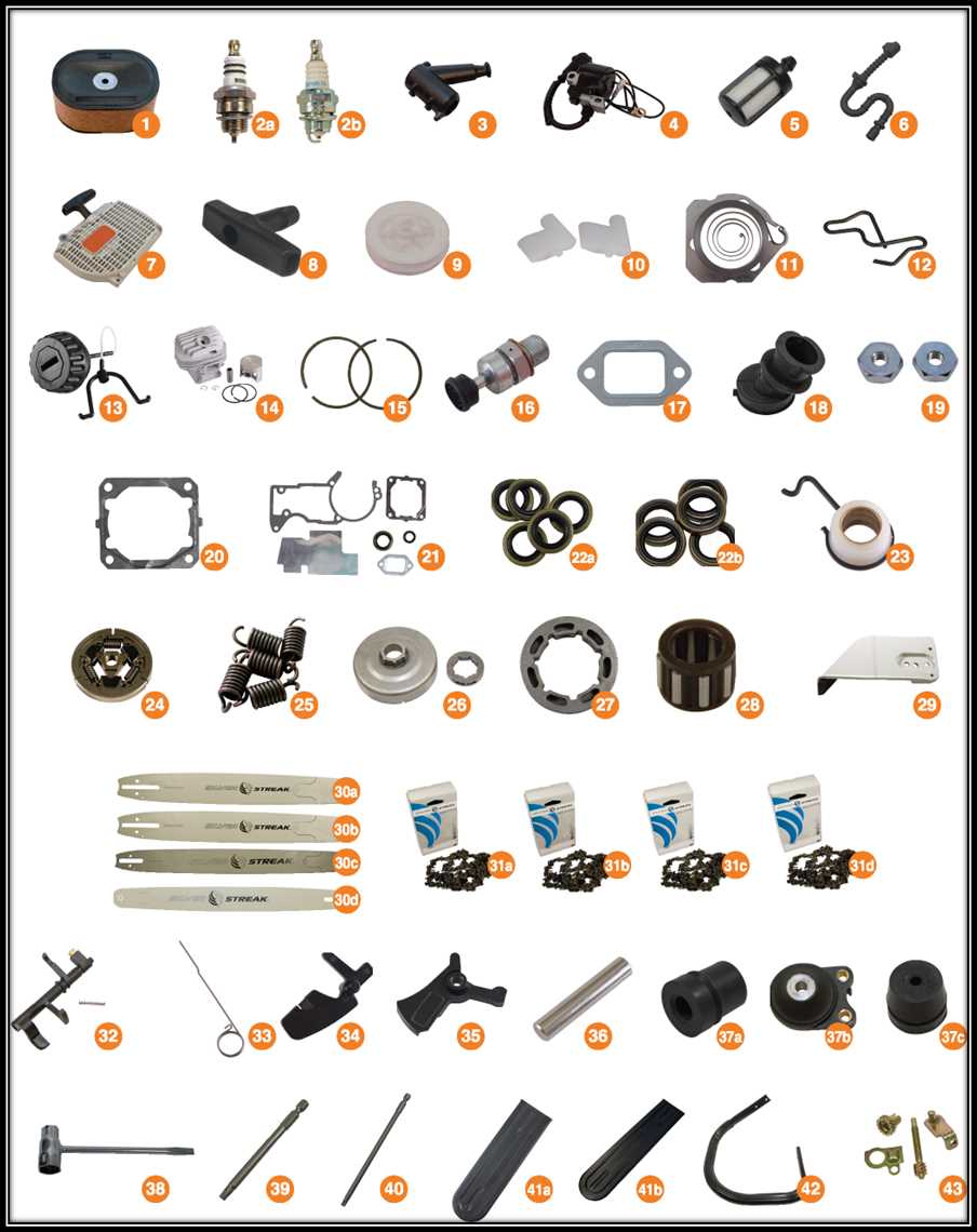 stihl ms 250 chainsaw parts diagram